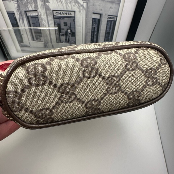 Gucci Supreme GG Monogram Clutch/Cosmetics Bag - Picture 6 of 9